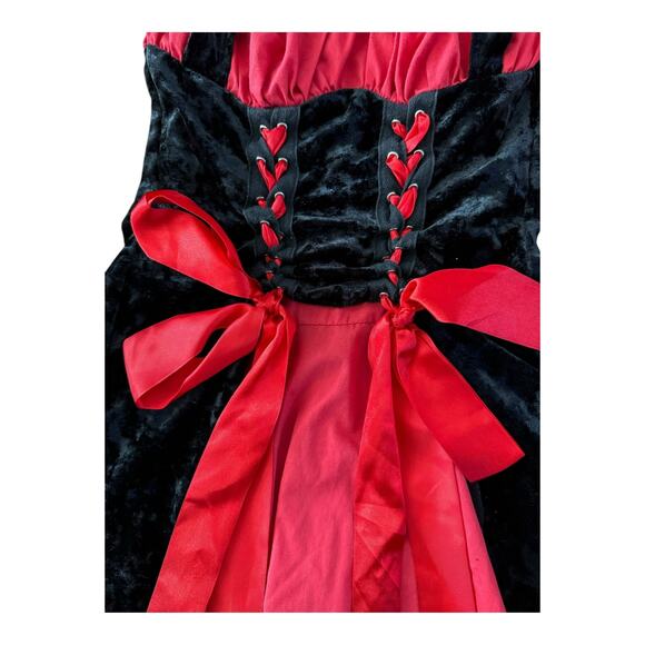 Leg Avenue Women's Vixen Pirate Wench Costume black and red size medium - Picture 3 of 12